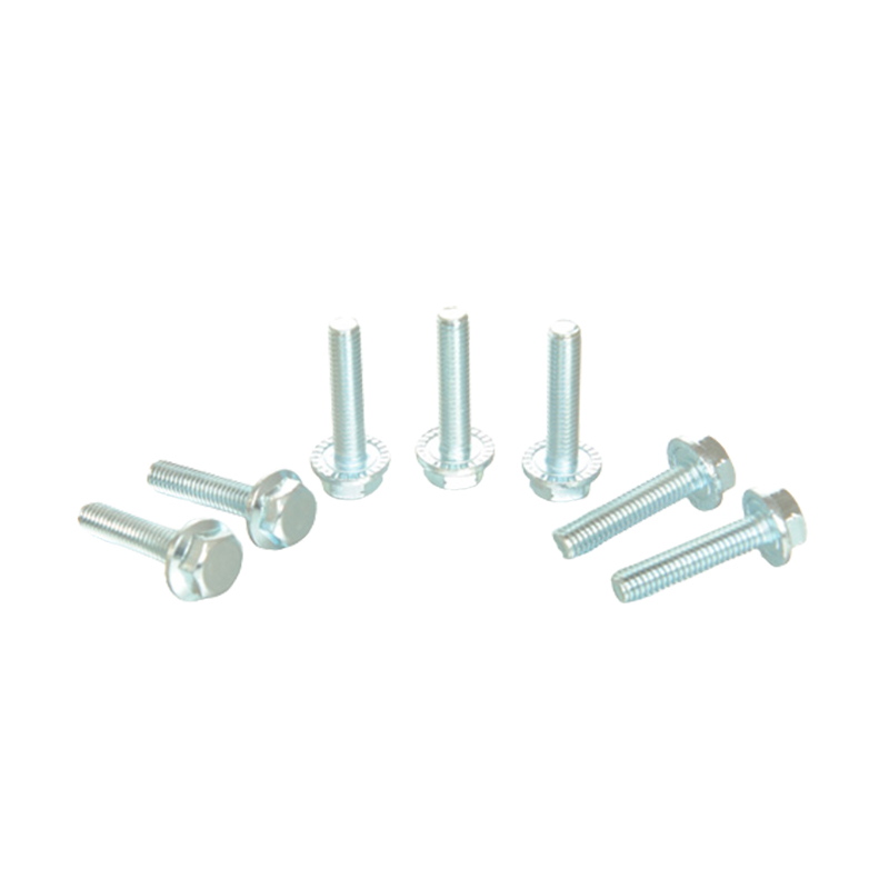 Гексагональный фланец с прокладкой и зубчатыми винтами